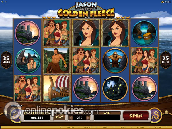 Jason And The Gold Fleece Slot Game Here With No Download